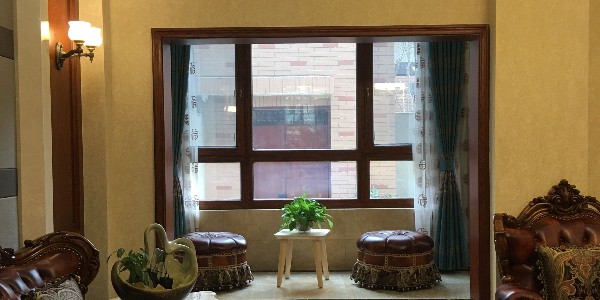 讓家像森林一樣呼吸——定制鋁包木窗