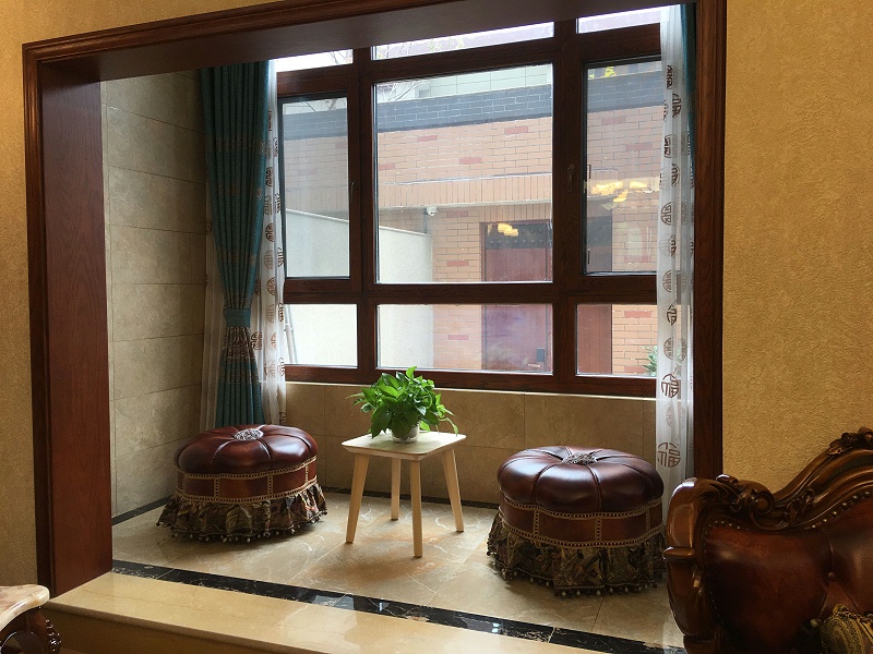 隔音鋁包木門窗展示