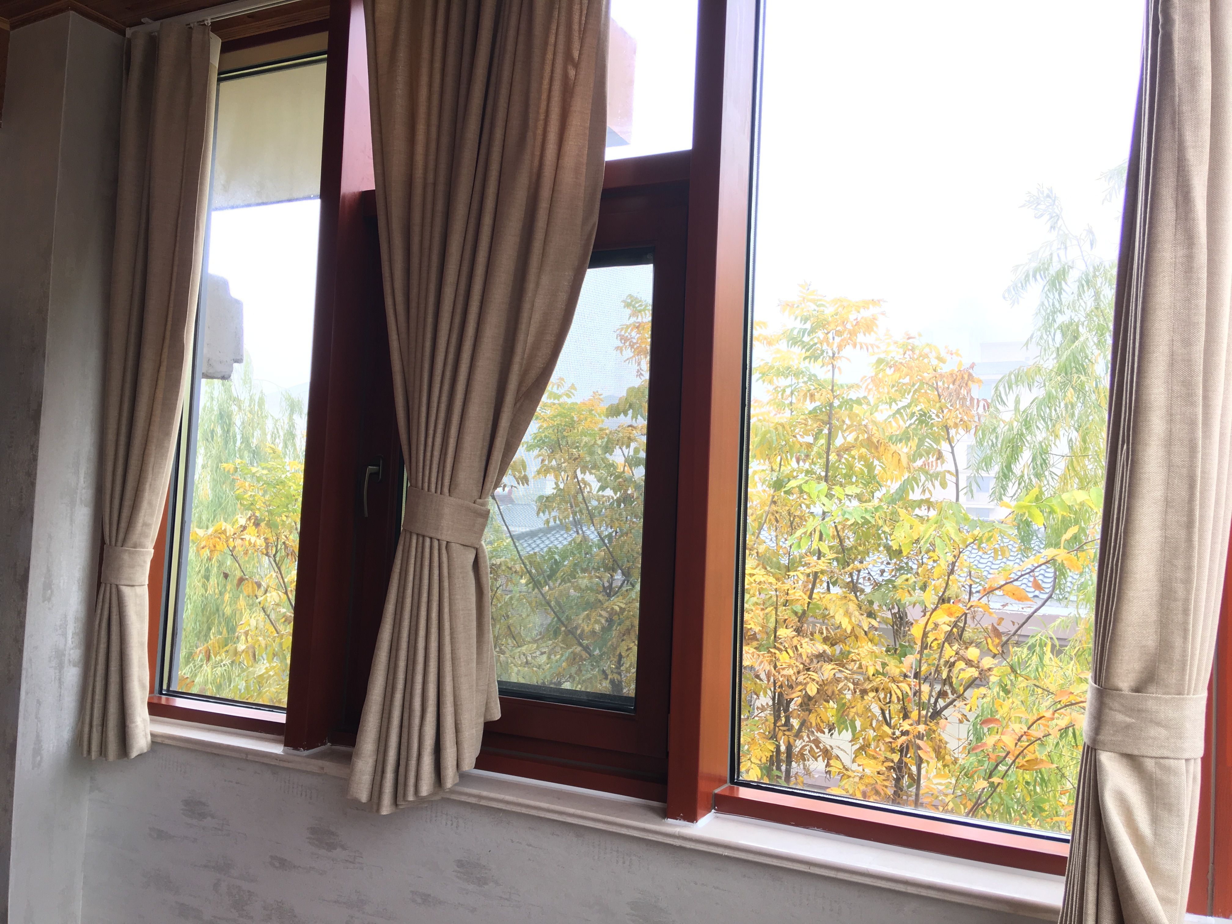 節能鋁包木門窗