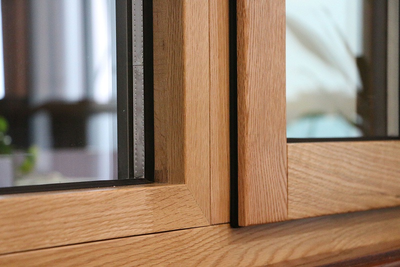 橡木鋁包木門窗細(xì)節(jié)實(shí)拍
