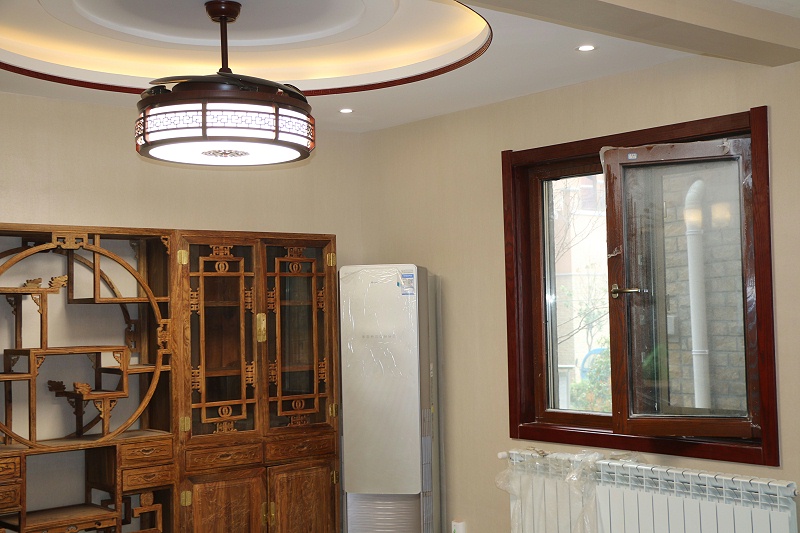 鋁包木門窗實景