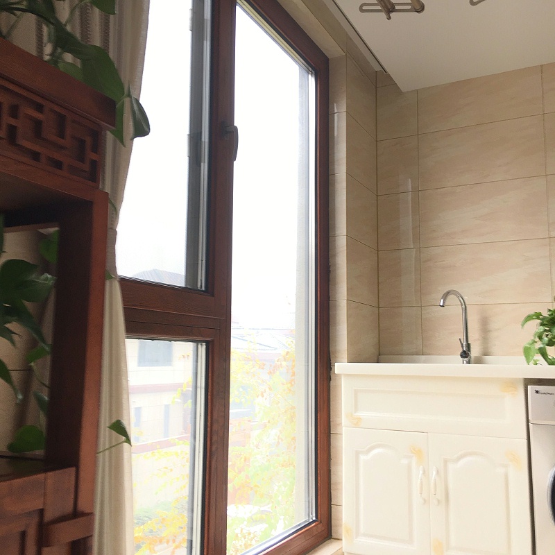 鋁包木門窗產品實拍