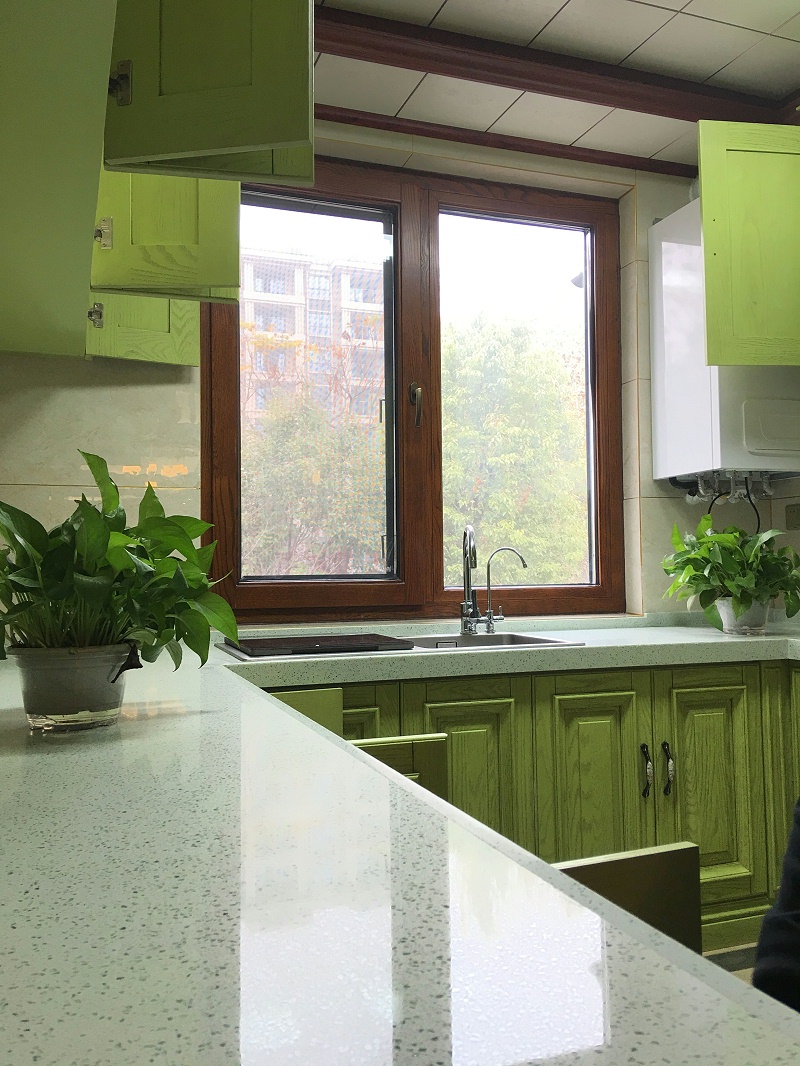 鋁包木門窗產品實拍