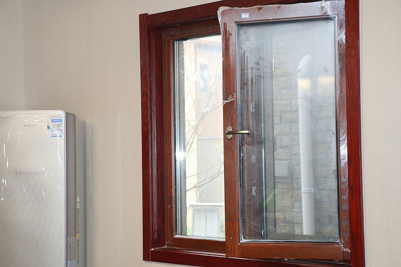 隔音鋁包木門窗實拍