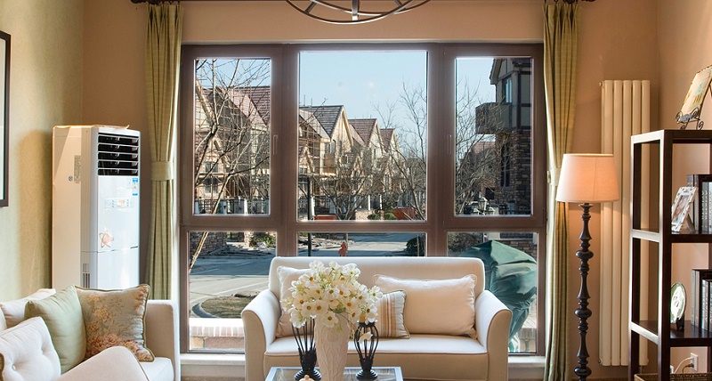 定制鋁包木門窗實(shí)拍