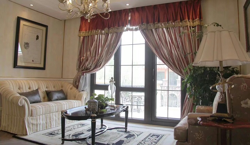 定制鋁包木門窗實拍