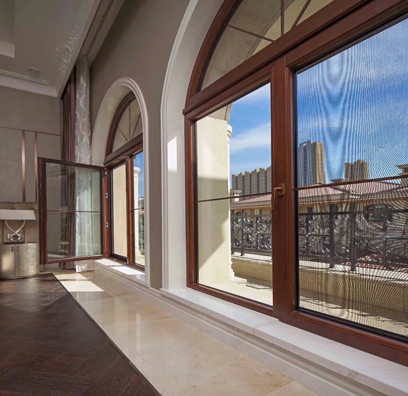 鋁包木窗實(shí)拍