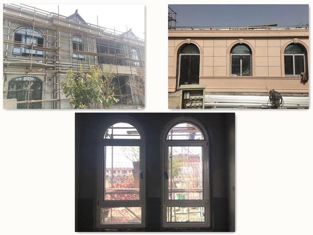 金堂木為京東劉總老宅提供鋁包木門窗