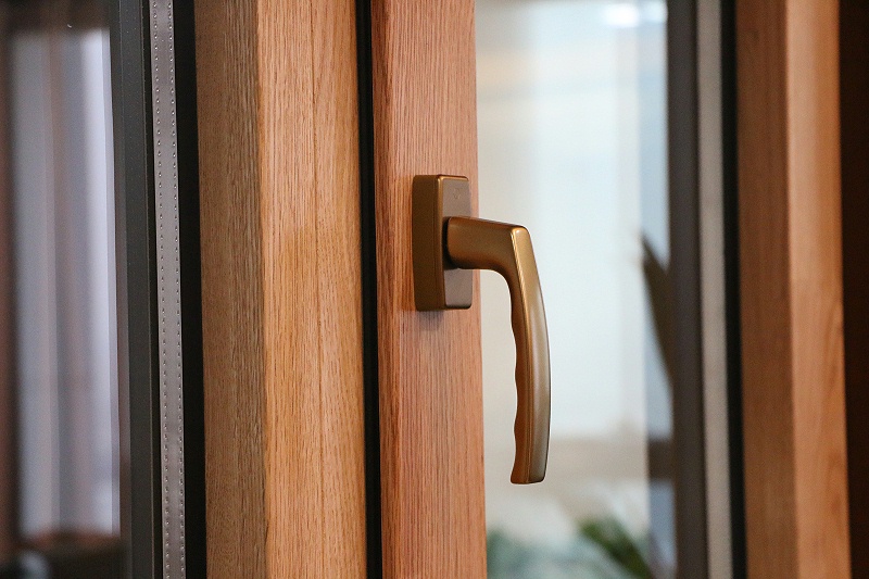 隔音鋁包木門窗細節展示