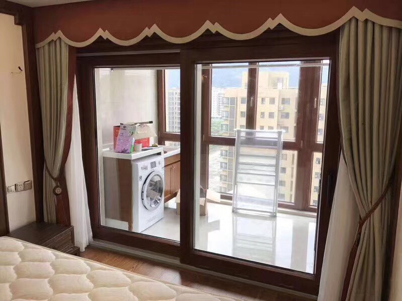 定制鋁包木門窗產品實拍