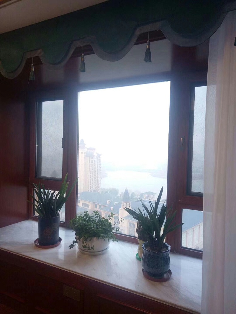 鋁包木門窗夏季實拍