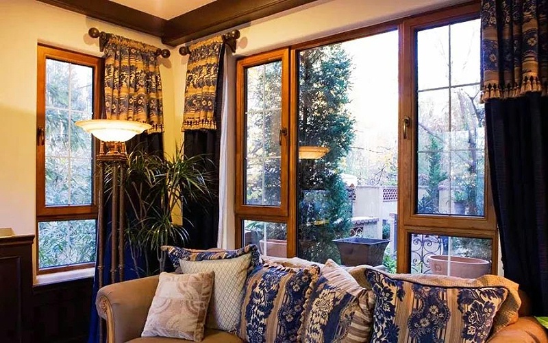 鋁包木門窗產品實拍